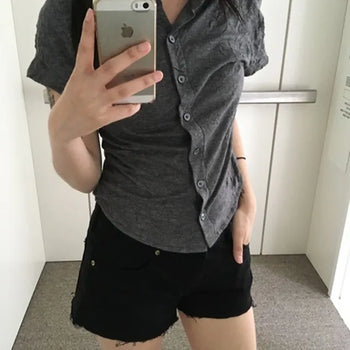 *Delicate Fit* Liz Short Sleeve Shirt