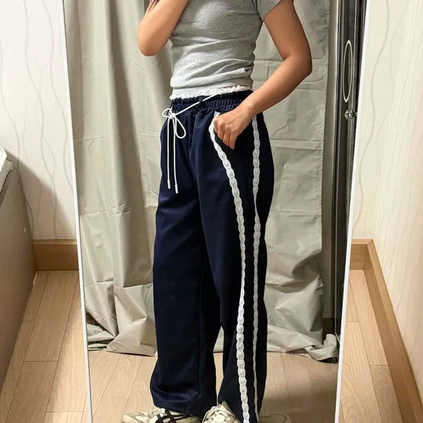 SEAD String Wide Loose Fit Daily Long Pants