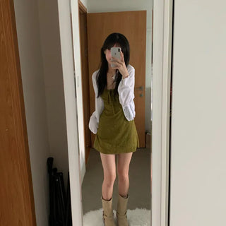 [Delicate../Guaranteed Number Take!] Earth Square Sleeveless Mini Dress