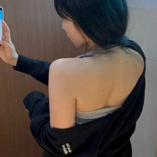 Halterneck Sleeveless / Off-shoulder