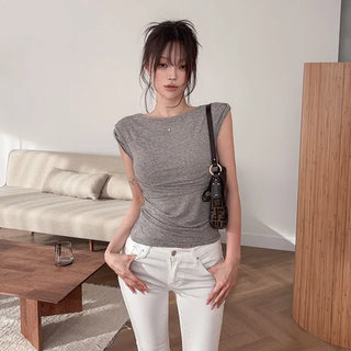 Medkey Twist T-shirt [22% Linen]