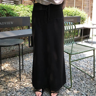 Cover Women's Cutout Long Summer String Maxi Skirt