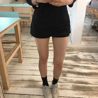 Timmy Low-Rise Cotton Skirt Pants
