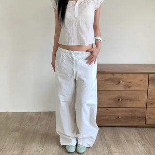 Bomi seersucker pants