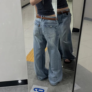 [26SS] Mega Hooda Straight Wide Denim Long Pants