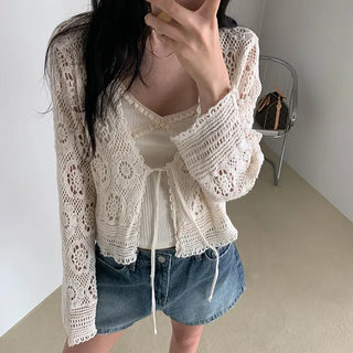 Riti embroidered cardigan