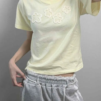 Mana Regular Fit Embroidered Short Sleeve T-shirt