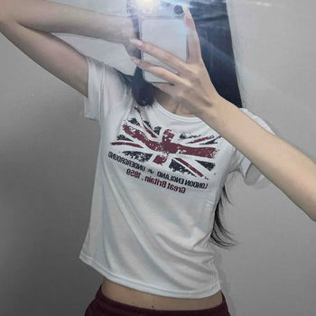 Loose Fit Graphic Daily Short Sleeve T-shirt