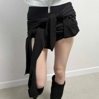 Shirred Casual Shorts