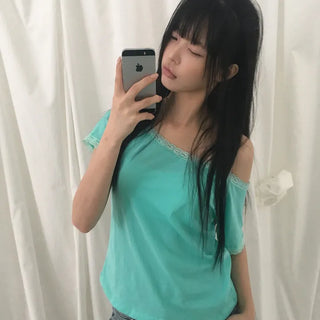 Verom Lace Short Sleeve T-shirt