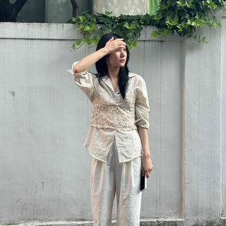 Flower Strap Feminine Sleeveless