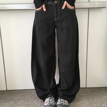 Payne Non-Faded Wide Denim