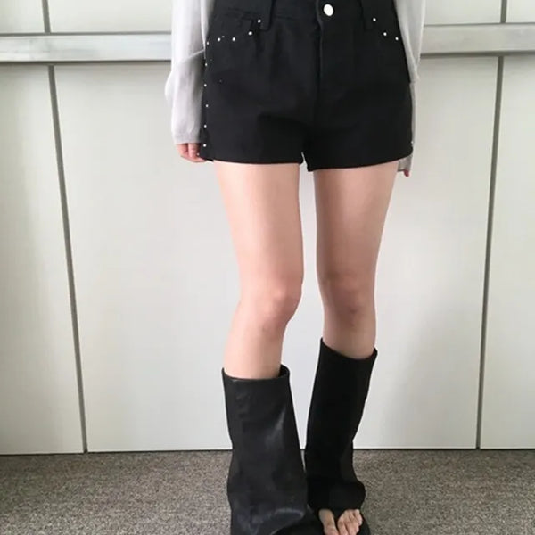 Studded Shorts