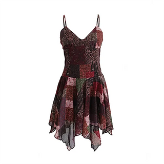 Bohemian Patchwork Fairy Dress