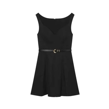 Silhouette Belted Dress