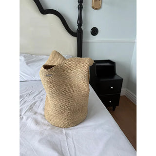 Handmade raffia bag