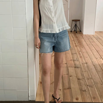 Bottle Short Denim