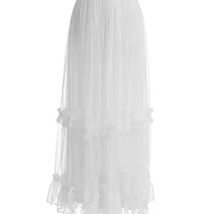 Angel tulle layered skirt
