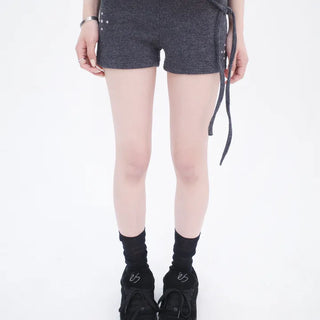 Studded Folding Shorts