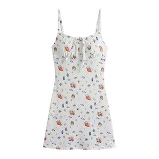 Cosmic Shell Mini Dress
