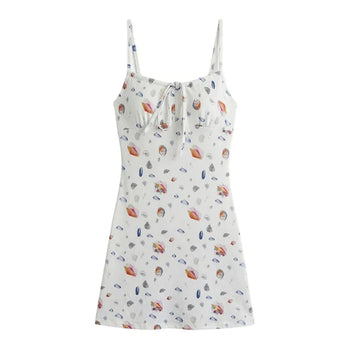 Cosmic Shell Mini Dress