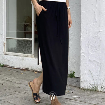 Ice Cooling Banding Long Skirt