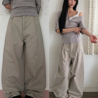 Hichel Washed Wide Pants