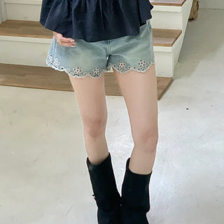 Clover Medium Blue Shorts