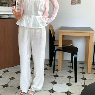 Ice Linen Long Pants