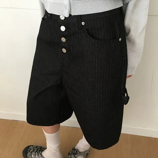 Herringbone Bermuda Pants