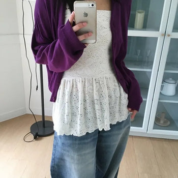 *Layered* Lace Spring Top
