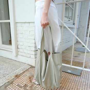 Clean Big Shoulder Bag (5 colors)