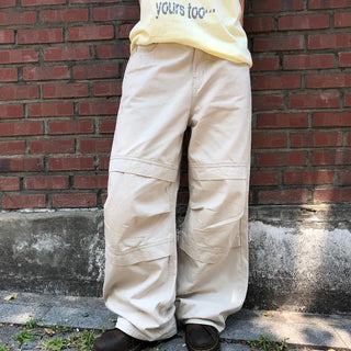 Marker Cut Wide Pants