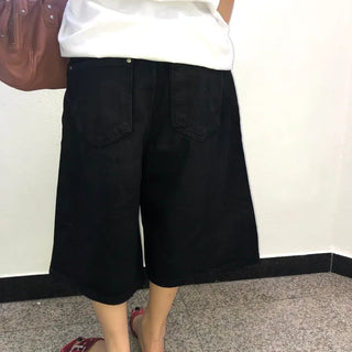 Coated Bermuda Denim