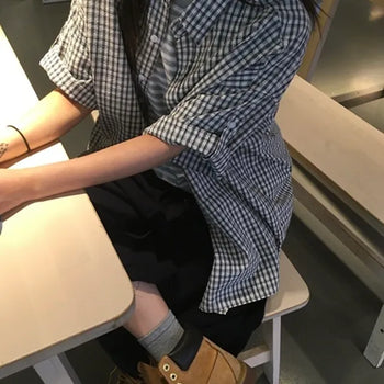 *High Quality/Summer* Raw Linen Short Sleeve Shirt