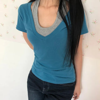 Miton Halter Short Sleeve T-shirt