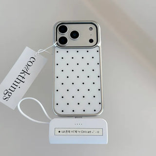 JustMe Docking iPhone Galaxy Power Bank Charger 5000mAh Mini Travel Portable Wireless Charger