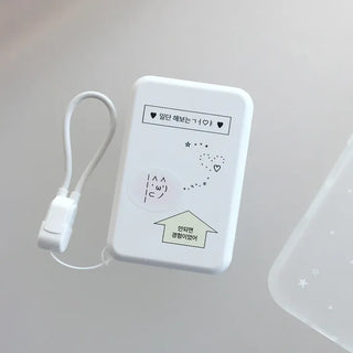 Wonder Day MagSafe iPhone Galaxy Power Bank 5000mAh Mini Travel Portable Wireless Charger