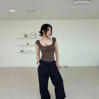 Reknow Loose Fit Wide Daily Long Pants