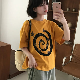 [UNISEX] Star Oversized T-shirt
