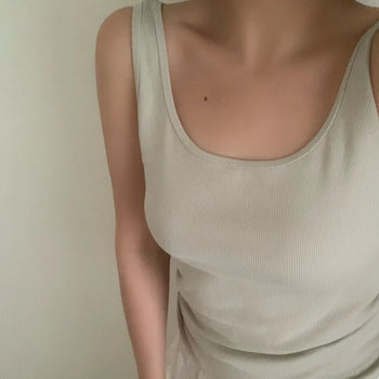 Square Sleeveless Two-way