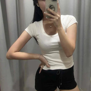 Rudin Plain Slim Fit Daily Short Sleeve T-shirt