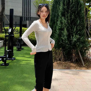 Luno Slim Fit Skinny Daily Long Pants