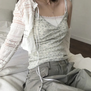 Sling Flower Vintage Sleeveless