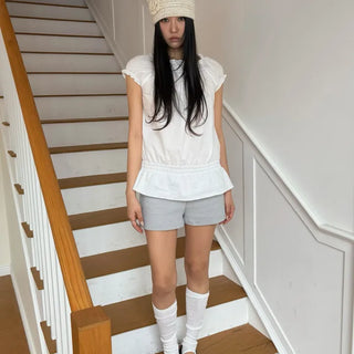SMOCKED BLOUSE