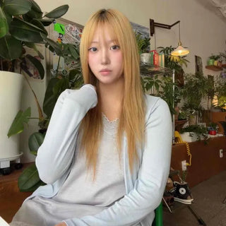 Regular Fit Plain Open Long Sleeve Daily Cardigan