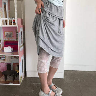 Joaquin Frill Midi Skirt