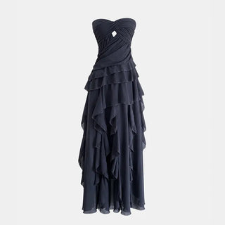 Sylvia Drape Maxi Dress