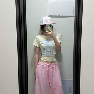 Regular Fit Lettering Daily Short Sleeve T-shirt