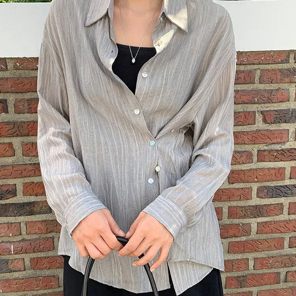 Etoile Two-Way Striped Blouse